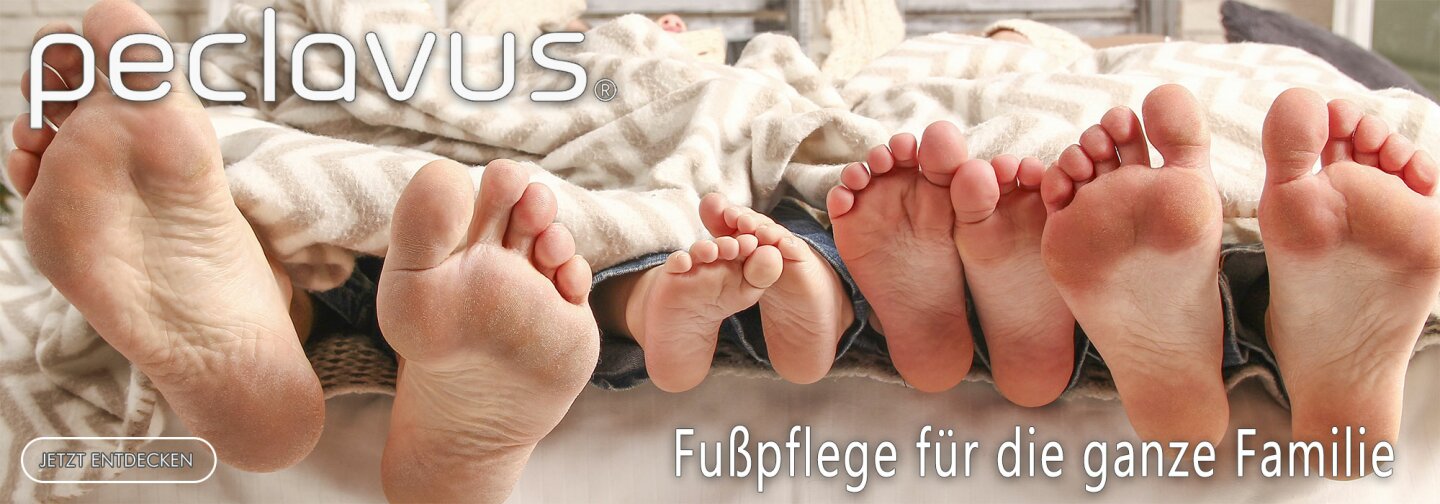 PECLAVUS® -  Fußpflege für die ganze Familie