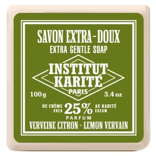 INSTITUT KARITÉ - Extra sanfte Handseife mit Shea Butter (Vervain Lemon) 100g