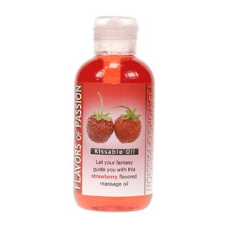 FLAVORS OF PASSION - Kissable Massage Oil - Erdbeere 150ml