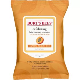 BURT´S BEES Facial Cleansing Towelettes - Peach...
