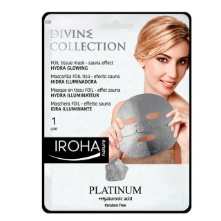 IROHA [Gesichtsmaske] DIVINE COLLECTION Platinum 1_Beh. 1x25ml