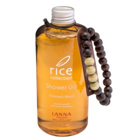 LANNA [Rice Collection] Shower Gel - Aromatic Wood 300ml