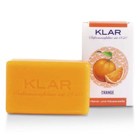 KLARs Orangenseife 100g