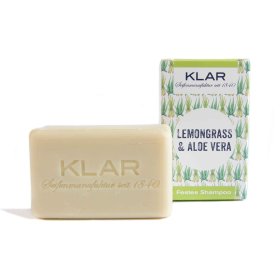 KLARs festes Shampoo Lemongrass & Aloe Vera 100g