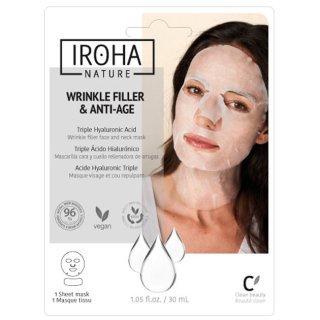 IROHA [Gesichtsmaske] WRIKLE FILLER & ANTI-AGE 1_Beh. 1x30ml