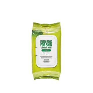 FARM SKIN [Super Food for Skin] Facial Cleansing Wipes - Oily_Skin_APPLE 60Stk.