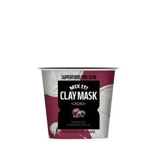 FARM SKIN [Super Food for Skin] Clay Mask CACAO ~ Purifying + Pore Care