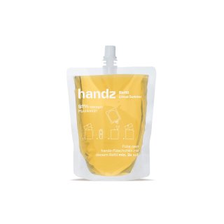 HANDZ Pflegendes Hand Desinfektionsspray CITRUS SUMMER [Refill] 140ml