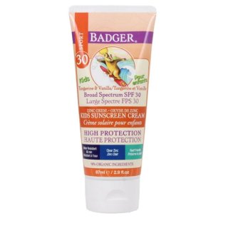 BADGER Sunscreen Cream KIDS CLEAR ZYNC - Sonnenschutz SPF30 87ml