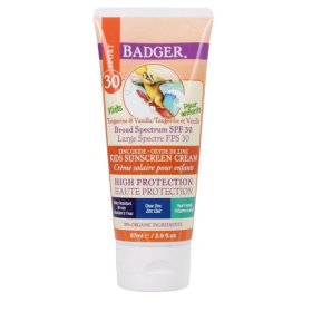 BADGER Sunscreen Cream KIDS CLEAR ZYNC - Sonnenschutz...
