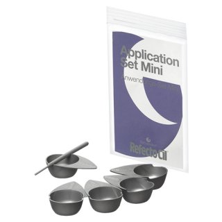 RefectoCil - Anwendungs-Set Mini (5 Mini-Schälchen, 5 Stäbchen)